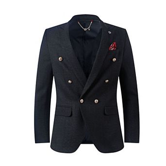 Elie Balleh Slim Fit Classic Waffle Weave Sportcoat For Men