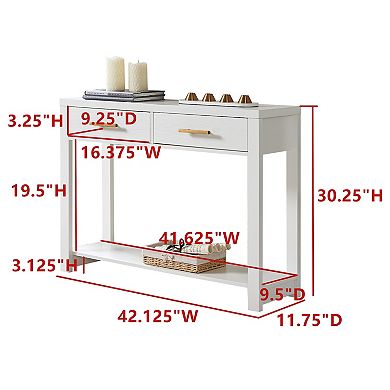 Kings Brand Furniture Sendero Console Table