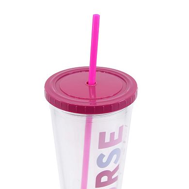 Nurse 16-oz. Tumbler with Straw