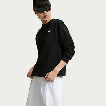 Women's Nike Studio Fleece Crewneck Sweatshirt