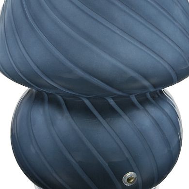 510 Design Mushroom Glass Cordless LED Touch Table Lamp