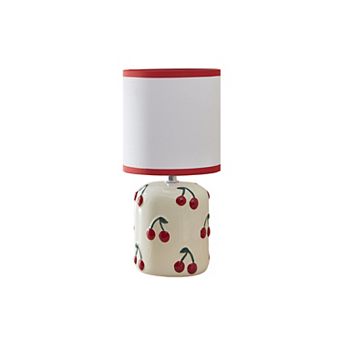 510 Design Cherry Motif Mini Accent Table Lamp