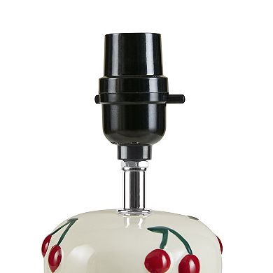 510 Design Cherry Motif Mini Accent Table Lamp