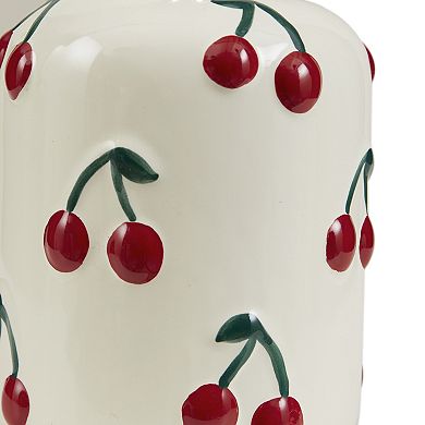 510 Design Cherry Motif Mini Accent Table Lamp