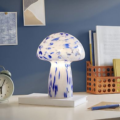 510 Design Mushroom Glass Cordless LED Touch Table Lamp