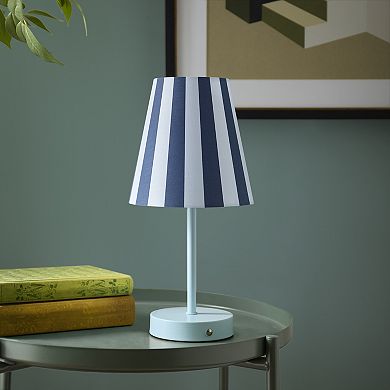 510 Design Striped Cordless Touch Table Lamp