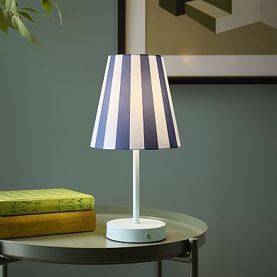 510 Design Striped Cordless Touch Table Lamp