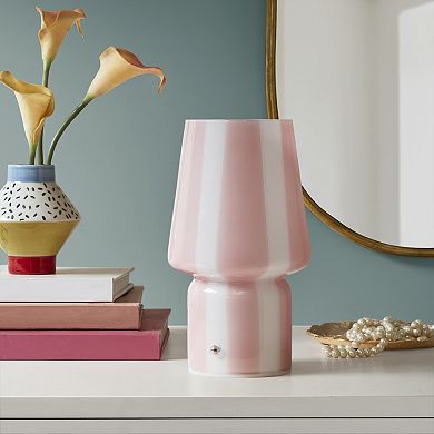 510 Design Wave Cordless LED Glass Table Lamp