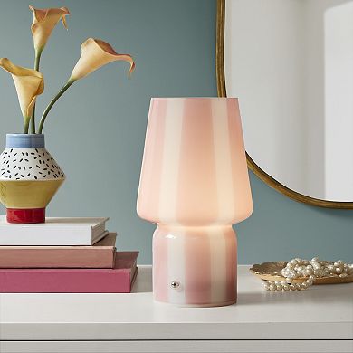 510 Design Wave Cordless LED Glass Table Lamp