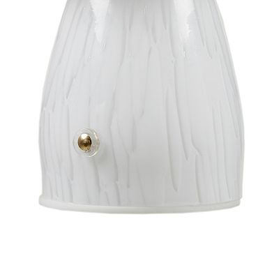 510 Design Mushroom Glass Cordless LED Touch Table Lamp