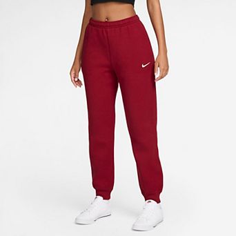 Women's Nike Studio Fleece Mid-Rise Jogger Pants