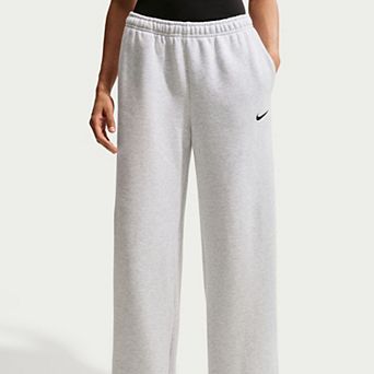 Women's Nike Medium Weight Mid-Rise Studio Wide-Leg Pants