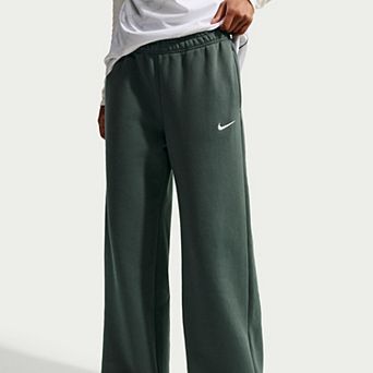 Women's Nike Medium Weight Mid-Rise Studio Wide-Leg Pants