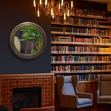 Infinity Instruments Round Wall Mirror 24-Inch