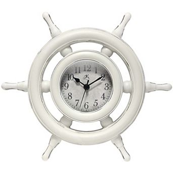 Infinity Instruments 15-Inch Captain's Wall Clock