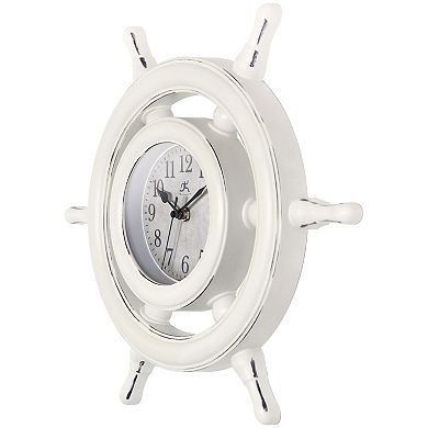 Infinity Instruments 15-Inch Captain's Wall Clock