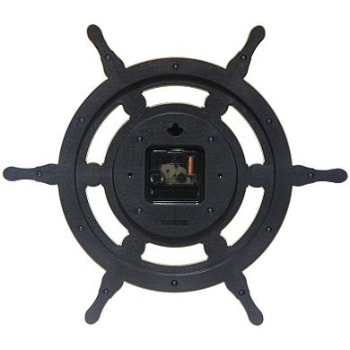 Infinity Instruments 15-Inch Captain's Wall Clock