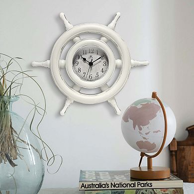 Infinity Instruments 15-Inch Captain's Wall Clock