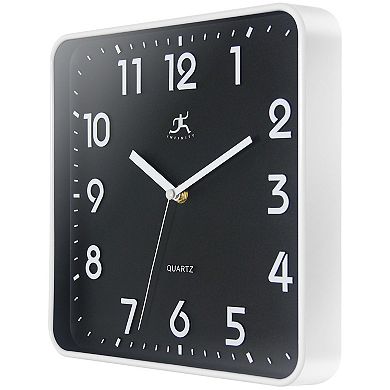 Infinity Instruments St. Mark Square 10-Inch Wall Clock