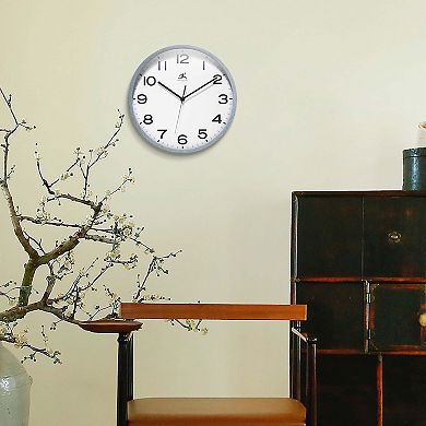 Infinity Instruments Denim Gray Wall Clock 12-Inch