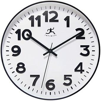 Infinity Instruments Orbit Wall Clock 12-Inch