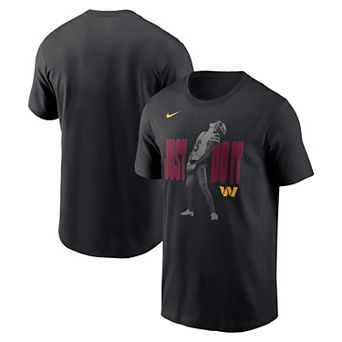 Men's Nike Jayden Daniels Black Washington Commanders Just Do It T-Shirt