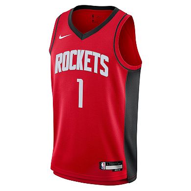Youth Nike Amen Thompson Red Houston Rockets Swingman Jersey - Icon Edition