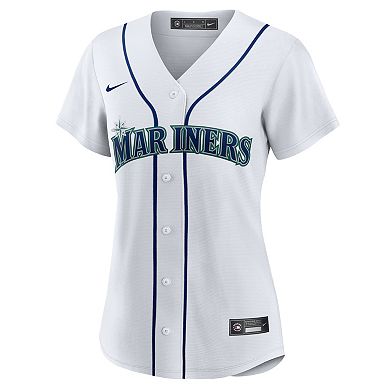 Women's Nike Josh Naylor White Seattle Mariners Home Replica Jersey