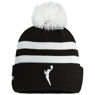 Unisex New Era Black Toronto Tempo Core Cuffed Knit Hat with Pom