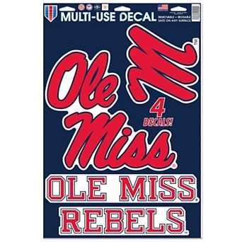 WinCraft Ole Miss Rebels Primary 11'' x 17'' Multi-Use Decal Sheet