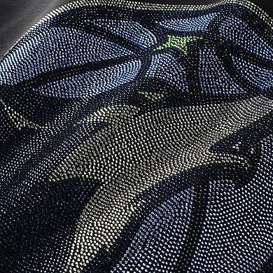 Unisex Terez Charcoal Minnesota Timberwolves Oversized Gemstone Logo Sweatshirt