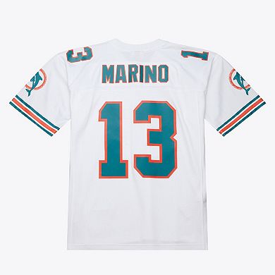 Men's Mitchell & Ness Dan Marino White Miami Dolphins 1994 Legacy Replica Jersey