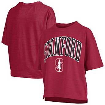 Women's Pressbox Crimson Stanford Cardinal Nelson T-Shirt