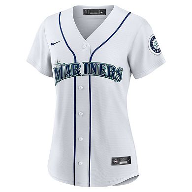 Women's Nike Ken Griffey Jr. White Seattle Mariners Home Replica Jersey