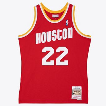 Men's Mitchell & Ness Clyde Drexler Red Houston Rockets 1994/95 Swingman Jersey