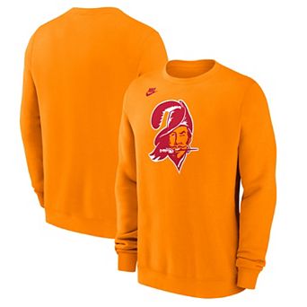 Men's Nike Orange Tampa Bay Buccaneers Bucco Bruce Club Sweatshirt