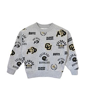 Girls Youth Gameday Couture Heather Gray Colorado Buffaloes Always On Repeat Pullover Sweatshirt