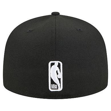 Men's New Era Black Chicago Bulls 59FIFTY Fitted Hat