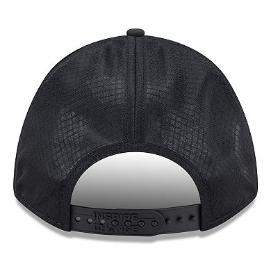 Men's New Era Black Los Angeles Rams 2025 Inspire Change 9FORTY M-Crown Adjustable Hat