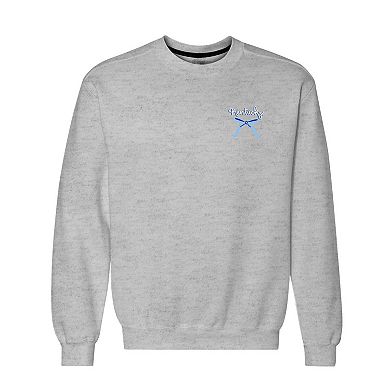 Women's Gray Kentucky Wildcats Classic Merry Christmas Tree Crewneck Sweatshirt