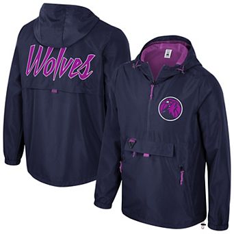Unisex Stadium Essentials Purple Minnesota Timberwolves 2025/26 City Edition Compete Quarter-Zip Hoodie Jacket