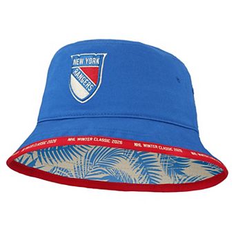 Men's Fanatics Blue New York Rangers 2026 NHL Winter Classic Novelty Bucket Hat