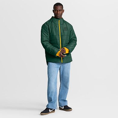 Men's Fanatics Green Green Bay Packers Full-Zip Hooded Jacket