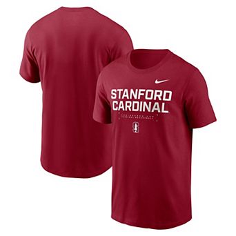 Men's Nike Cardinal Stanford Cardinal 2025 Courtside Basketball Performance T-Shirt