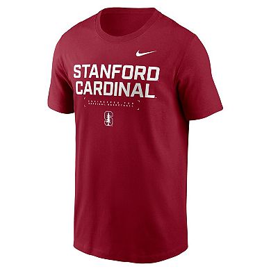 Men's Nike Cardinal Stanford Cardinal 2025 Courtside Basketball Performance T-Shirt