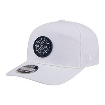 Men's New Era White Dallas Cowboys Quick Strike Split Panel 9SEVENTY Stretch-Snap Hat