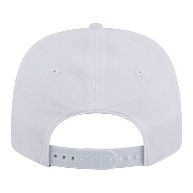 Men's New Era White Dallas Cowboys Quick Strike Split Panel 9SEVENTY Stretch-Snap Hat
