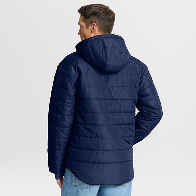 Men's Fanatics College Navy Seattle Seahawks Full-Zip Hooded Jacket