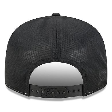 Men's New Era White/Black Miami Dolphins 2025 Inspire Change Split Panel 9FIFTY Snapback Hat