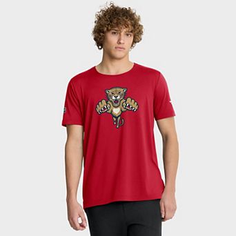 Men's Fanatics Bright Cardinal Florida Panthers 2026 NHL Winter Classic Authentic Pro Tech T-Shirt